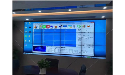 廣東廣州某企業視頻會議拼接屏項目